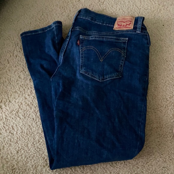 Levi's Denim - Women’s Dark Blue Levi Jeans